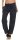 feine Leinen Hose mit Gürtel 8174 (dunkelblau, S)