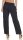 feine Leinen Hose mit Gürtel 8174 (dunkelblau, S)