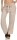 feine Leinen Hose mit Gürtel 8174 (beige, L)