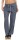 feine Leinen Hose mit Gürtel 8174 (jeansblau, S)