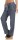 feine Leinen Hose mit Gürtel 8174 (jeansblau, S)