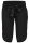 kurze Leinen Hose mit Gürtel Unifarben 8186 (schwarz, S)