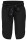kurze Leinen Hose mit Gürtel Unifarben 8186 (schwarz, M)