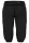 kurze Leinen Hose mit Gürtel Unifarben 8186 (schwarz, M)