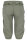 kurze Leinen Hose mit Gürtel Unifarben 8186 (oliv, M)