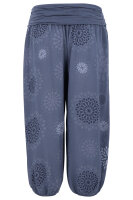 kurze Pumphose mit Print 7182 (jeansblau)