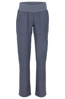 Hose aus Leinen Uni Farben 7792 (jeansblau, S)