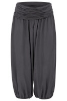 kurze Pumphose in Unifarben Freizeithose 1483 (dunkelgrau)