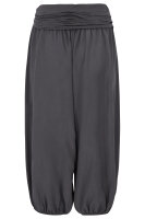 kurze Pumphose in Unifarben Freizeithose 1483 (dunkelgrau)