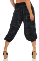kurze Aladinhose Capri Freitzeit 7186 (schwarz)