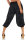 kurze Aladinhose Capri Freitzeit 7186 (schwarz)
