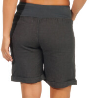 Bermuda aus Leinen Pants 6822 (dunkelgrau, L)