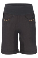 Bermuda aus Leinen Pants 6822 (dunkelgrau, L)