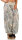 Aladinhose mit Print Pluderhose 7185 (beige)