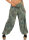 Aladinhose mit Print Pluderhose 7185 (oliv)