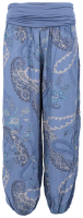 Aladinhose mit Print Pluderhose 7185 (jeansblau)