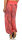 Aladinhose mit Print Pluderhose 7185 (coral)