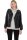 Oversized Kunstleder Bikerjacke JF1848 (schwarz, 36-38)