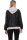 Oversized Kunstleder Bikerjacke JF1848 (schwarz, 36-38)