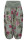 Aladinhose mit floralem Muster Pluderhose 8938 (oliv)