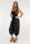 Aladinhose mit floralem Muster Pluderhose 8938 (schwarz)