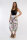 Aladinhose mit floralem Muster Pluderhose 8938 (weiß)
