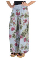 Aladinhose mit floralem Muster Pluderhose  mit Orient Print 8939