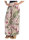 Aladinhose mit floralem Muster Pluderhose  mit Orient Print 8939