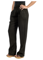 Leinen Freizeithose 2727 (schwarz M)