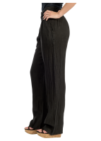 Leinen Freizeithose 2727 (schwarz M)