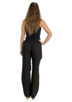 Leinen Freizeithose 2727 (schwarz XXL)