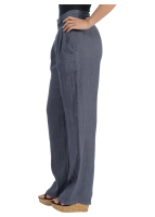 Leinen Freizeithose 2727 (jeansblau S)
