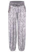 Pumphose mit Orient Print 3488 (hellgrau)