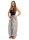 Pumphose mit Orient Print 3488 (hellgrau)