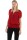 kurzarm Bluse im Fledermaus Look 6298 (bordeaux)