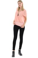 kurzarm Bluse im Fledermaus Look 6298 (rosa)