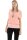 kurzarm Bluse im Fledermaus Look 6298 (rosa)