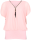 kurzarm Bluse im Fledermaus Look 6298 (rosa)