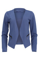 Blazer im Basic-Look Jacke 6040 Damen (jeansblau S)