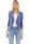 Blazer im Basic-Look Jacke 6040 Damen (jeansblau S)