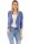 Blazer im Basic-Look Jacke 6040 Damen (jeansblau S)