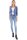 Blazer im Basic-Look Jacke 6040 Damen (jeansblau S)