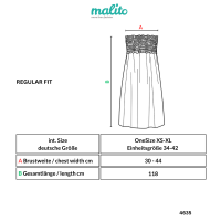 trägerloses Bandeaukleid 4635  (orange 34-42)