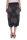 Haremshose Capri mit Orient Print 7196 (dunkelgrau 34-42)