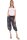Haremshose Capri mit Orient Print 7196 (dunkelgrau 34-42)