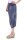 Haremshose Capri mit Orient Print 7196 (jeansblau 34-42)