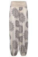 Aladinhose mit Orient Print 7197 (beige 34-42)