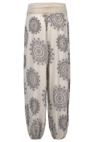 Aladinhose mit Orient Print 7197 (beige 34-42)