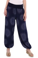 Aladinhose mit Orient Print 7197 (dunkelblau 34-42)