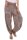 Aladinhose mit Orient Print 7197 (fango 34-42)